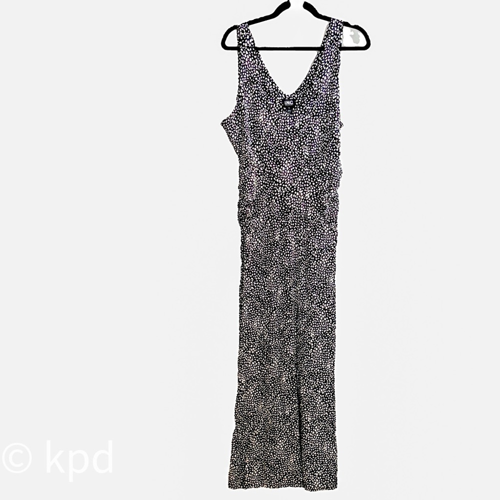 I.N.C. International Concepts XL Sleeveless Maxi Dress – Ruched Sides